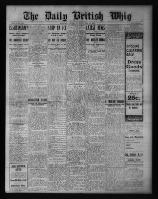 Daily British Whig (1850), 20 May 1909