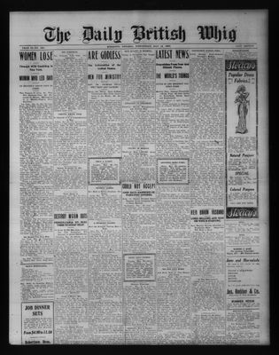 Daily British Whig (1850), 26 May 1909