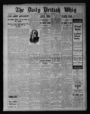 Daily British Whig (1850), 19 Aug 1909