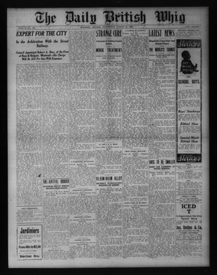 Daily British Whig (1850), 25 Aug 1909