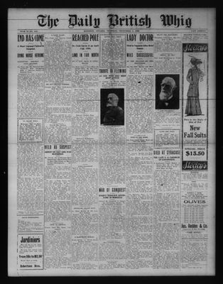 Daily British Whig (1850), 2 Sep 1909