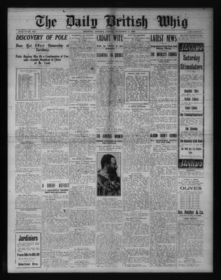 Daily British Whig (1850), 3 Sep 1909