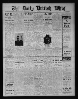 Daily British Whig (1850), 9 Sep 1909