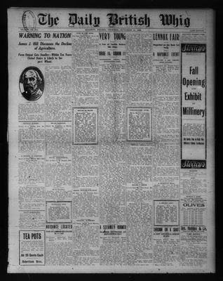 Daily British Whig (1850), 16 Sep 1909