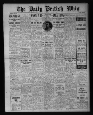 Daily British Whig (1850), 4 Oct 1909