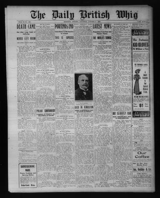 Daily British Whig (1850), 9 Oct 1909