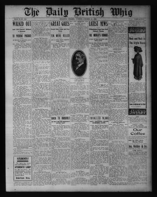 Daily British Whig (1850), 12 Oct 1909