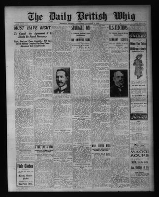 Daily British Whig (1850), 3 Nov 1909