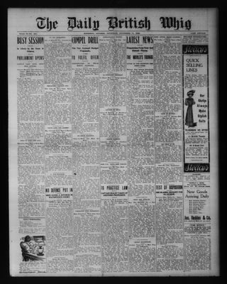 Daily British Whig (1850), 11 Nov 1909