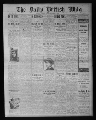 Daily British Whig (1850), 16 Nov 1909