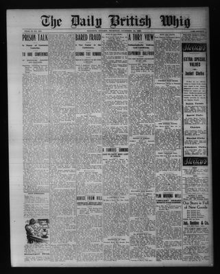 Daily British Whig (1850), 18 Nov 1909