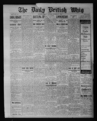 Daily British Whig (1850), 25 Nov 1909