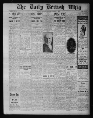 Daily British Whig (1850), 2 Dec 1909