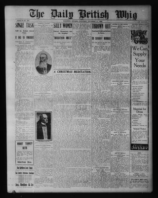 Daily British Whig (1850), 11 Dec 1909