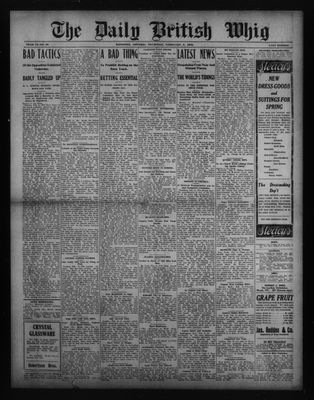 Daily British Whig (1850), 3 Feb 1910