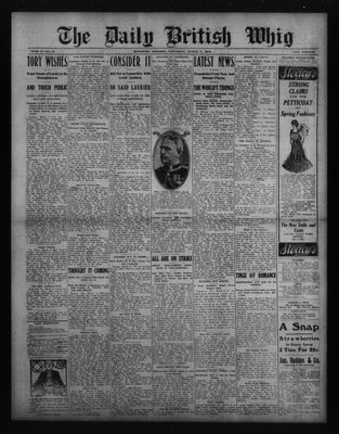 Daily British Whig (1850), 5 Mar 1910