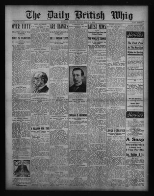 Daily British Whig (1850), 7 Mar 1910