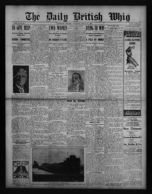 Daily British Whig (1850), 12 Mar 1910