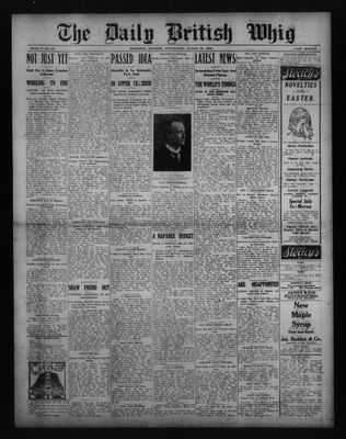 Daily British Whig (1850), 23 Mar 1910