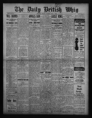 Daily British Whig (1850), 5 Apr 1910