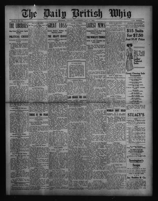 Daily British Whig (1850), 11 May 1910