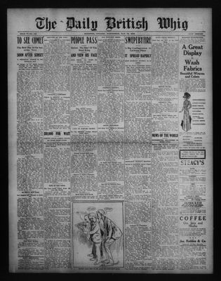 Daily British Whig (1850), 18 May 1910