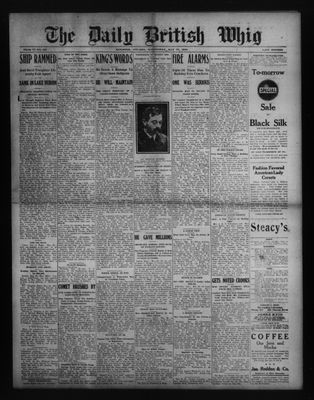 Daily British Whig (1850), 25 May 1910