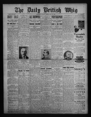 Daily British Whig (1850), 27 May 1910