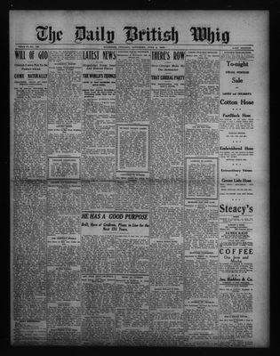 Daily British Whig (1850), 4 Jun 1910