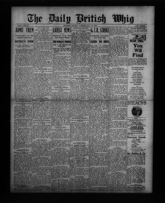 Daily British Whig (1850), 19 Jul 1910