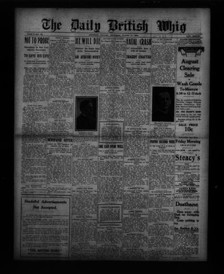 Daily British Whig (1850), 11 Aug 1910