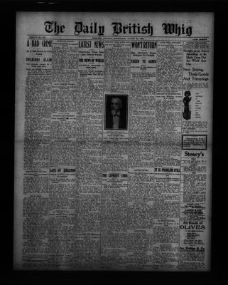 Daily British Whig (1850), 31 Aug 1910