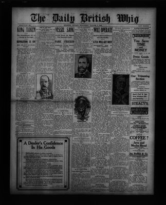 Daily British Whig (1850), 5 Oct 1910