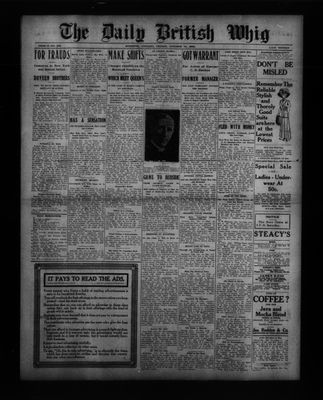 Daily British Whig (1850), 14 Oct 1910