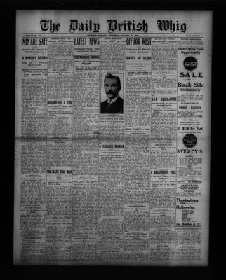 Daily British Whig (1850), 27 Oct 1910