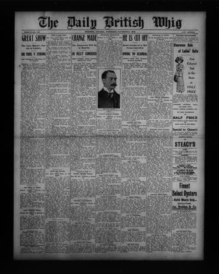 Daily British Whig (1850), 9 Nov 1910