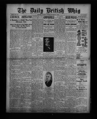 Daily British Whig (1850), 22 Nov 1910