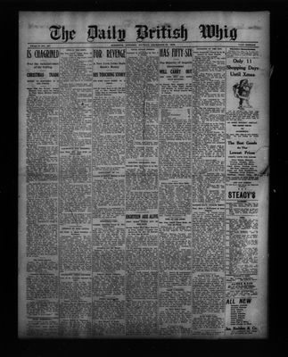 Daily British Whig (1850), 12 Dec 1910