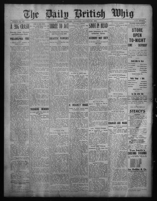 Daily British Whig (1850), 22 Dec 1910