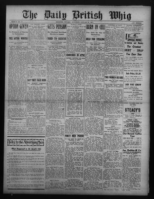 Daily British Whig (1850), 21 Jan 1911