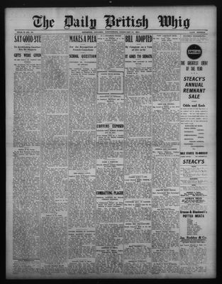 Daily British Whig (1850), 15 Feb 1911