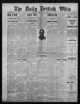 Daily British Whig (1850), 18 Mar 1911