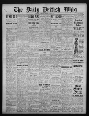 Daily British Whig (1850), 7 Apr 1911