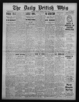 Daily British Whig (1850), 13 Apr 1911