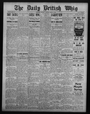 Daily British Whig (1850), 18 Apr 1911