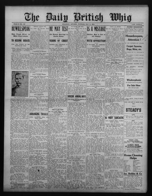 Daily British Whig (1850), 2 May 1911