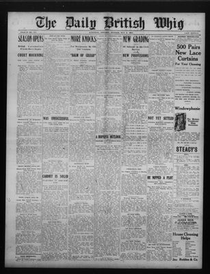 Daily British Whig (1850), 8 May 1911