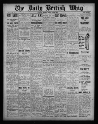 Daily British Whig (1850), 26 May 1911