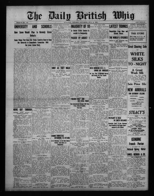 Daily British Whig (1850), 8 Jul 1911