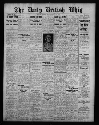 Daily British Whig (1850), 31 Aug 1911